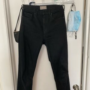 Everlane black straight leg jeans